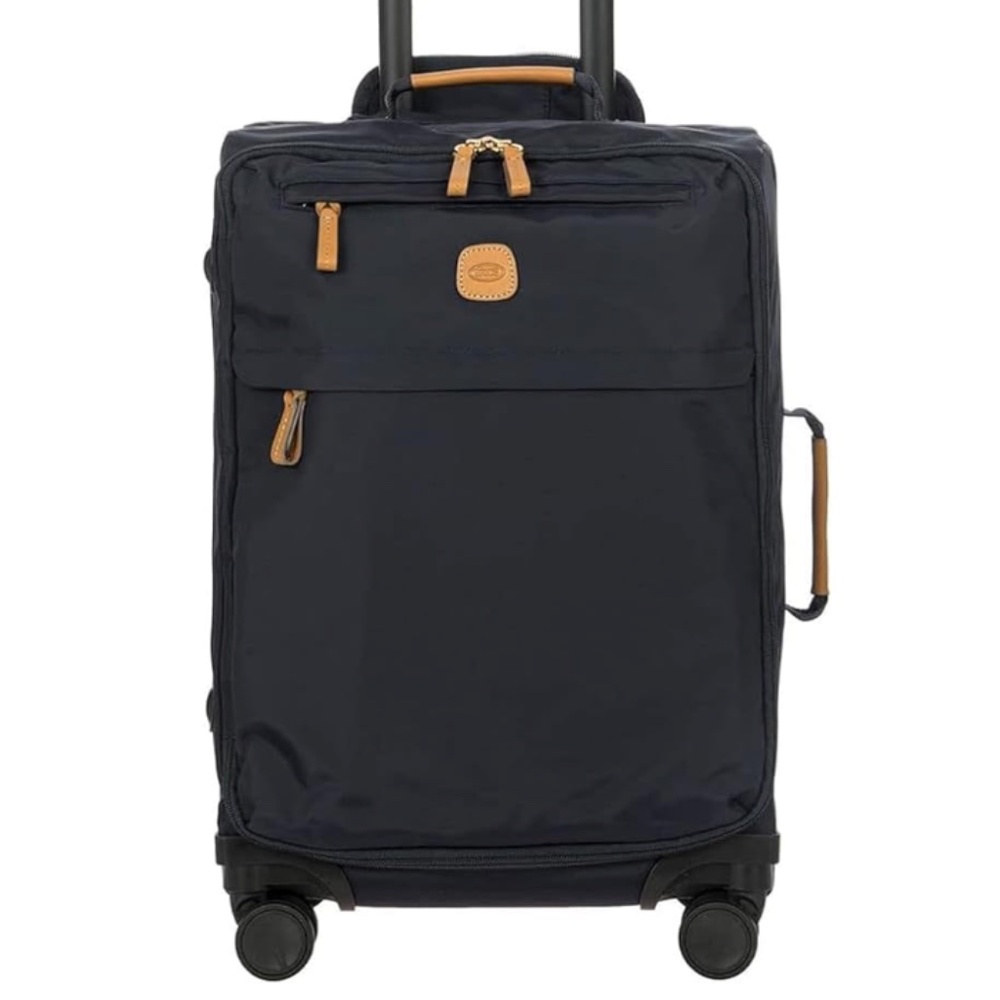 Bric's X Travel - Carry-On Luggage Bag with Spinner Wheels - 21 Inch - Navy